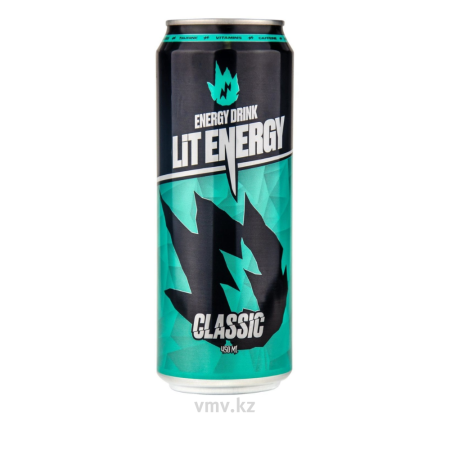 Напиток LIT ENERGY Энергетический безалкогольный Classic 0,45л