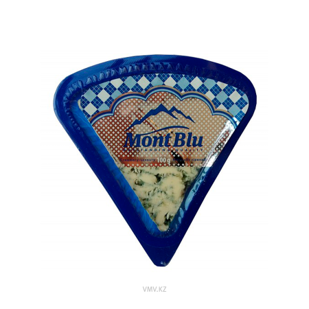 Сыр MONT BLU С голубой плесенью 100г п/у