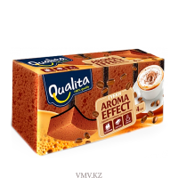 Губки QUALITA Кухонные Aroma Effect 4шт м/у