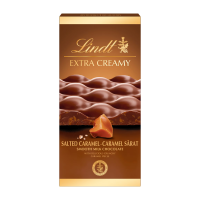 Шоколад LINDT Молочный С кусочками хрустящей карамели и морской солью 80г кор