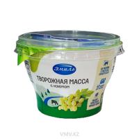 Творожная масса ЭМИЛЬ с изюмом 4,5% 180г п/у