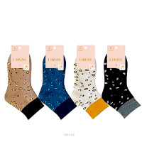Носки LIMAX  женские/хлопок/тонкие/цветные р-р 36-40  Носки LIMAX  женские/хлопок/тонкие/цветные р-р 36-40