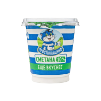 Сметана ПРОСТОКВАШИНО 10% 300г п/у