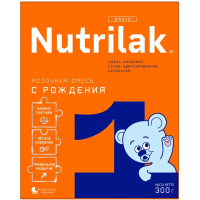 Смесь NUTRILAK Сухая молочная Адаптированная с 6 до 12 мес 300г