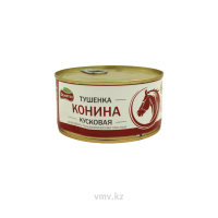 Тушенка ДЕМЕТРА Из конины кусковая 325г Тушенка ДЕМЕТРА Из конины кусковая 325г