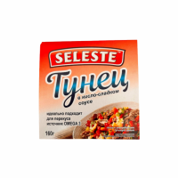 Тунец SELESTE Филе В кисло сладком соусе 160г ж/б