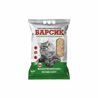 Наполнитель БАРСИК Для кошек Древесный Премиум 4л