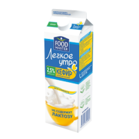 Кефир FOOD MASTER Безлактозный 2,5% 1л