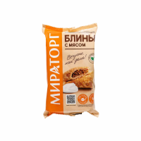 Блины МИРАТОРГ С мясом замороженные 360г