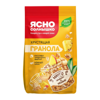 Гранола ЯСНО СОЛНЫШКО С манго ананасом и кешью 250г