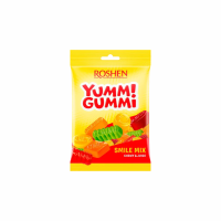 Конфеты ROSHEN Желейные Yummi Gummi Smile Mix 70г