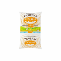 Ряженка РОДИНА 2,5% 1л м/у 