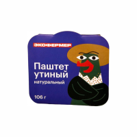 Паштет ЭКОФЕРМЕР Утиный 106г п/у