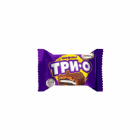 Конфеты АККОНД Три О С печеньем карамелью со вкусом пломбира кг