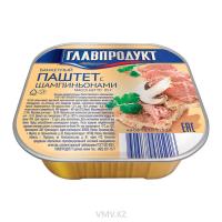 Паштет ГЛАВПРОДУКТ Банкетный с шампиньонами 95г ж/б Паштет ГЛАВПРОДУКТ Банкетный с шампиньонами 95г ж/б