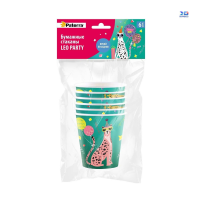 Стаканы PATTERA Leo Party 250мм 6шт м/у