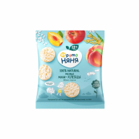 Хлебцы ФРУТО НЯНЯ Мини рисовые с яблоком 30г