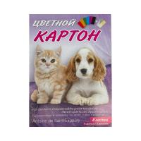 Набор ТENGIS Картон цветной Надежные друзья 8 листов Набор ТENGIS Картон цветной Надежные друзья 8 листов