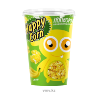 Попкорн HAPPY CORN Банан 100г Попкорн HAPPY CORN Банан 100г