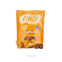 Финики FINDI С миндалем в шоколадной глазури Caramel 150г