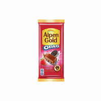 Шоколад ALPEN GOLD Оrео Нежная клубника 85г