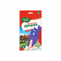 Перчатки МЕЛОЧИ ЖИЗНИ Латексные сверхпрочные L м/у