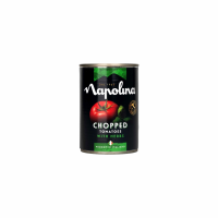 Томаты NAPOLINA Резаные кубиками С базиликом и орегано 400г ж/б