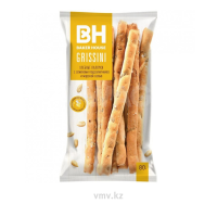 Палочки BAKER HOUSE Grissini Хлебные с семененами подсолнечника 80г Палочки BAKER HOUSE Grissini Хлебные с семененами подсолнечника 80г