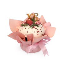 Кулич ВКУСНАЯ ИСТОРИЯ Клубника и белый шоколад шт