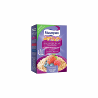 Каша МИСТРАЛЬ Овсяная цельнозерновая Ассорти ягодных вкусов 6шт кор