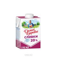 Сливки ДОМИК В ДЕРЕВНЕ 20% 200г т/п Сливки ДОМИК В ДЕРЕВНЕ 20% 200г т/п
