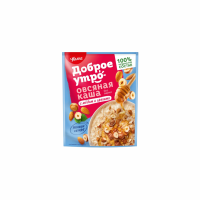 Каша УВЕЛКА Овсяная С медом и орехами 40г м/у