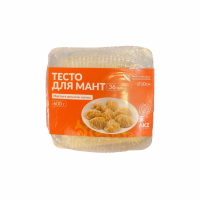 Тесто МАКСИМАЛЬНЫЙ РАЗМАХ Для мант 600г м/у
