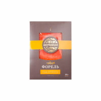 Форель МЕРИДИАН Ломтики подкопченные 120г в/у