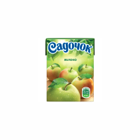 Сок САДОЧОК Яблоко осветленное 0,2л т/п