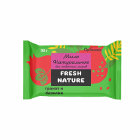 Мыло AROMIKA Fresh Nature Гранат и базилик 90г