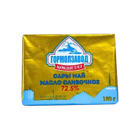 Масло ГОРМОЛЗАВОД Сливочное 72,5% 180г м/у