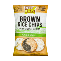 Чипсы RICE UP Из бурого риса С чиа и киноа 60г