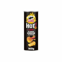 Чипсы PRINGLES Картофельные Hot Flamin Cheese 160г ж/б