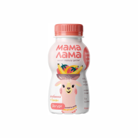 Йогурт EHRMANN Мама Лама Клубника и банан 2,5% 200г п/у