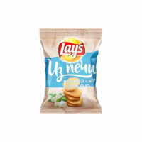 Чипсы LAYS Из печи Нежный сыр и зелень 81г