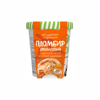 Мороженое КУПИНСКОЕ Пломбир арахисовый с соленой карамелью 16,6% 80г