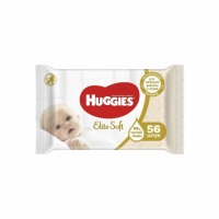 Салфетки HUGGIES Влажные Elite Soft 56шт м/у