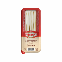 Сыр PRESIDENT Чечил белый Соломка 35% 150г