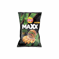 Чипсы LAYS Maxx Супер рифленые Двойной гамбургер 100г м/у