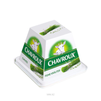 Сыр FROMAGERIE GRAND Chavroux С зеленым луком 150г