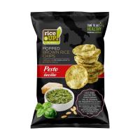 Чипсы RICE UP Из бурого риса Со вкусом Песто 60г м/у