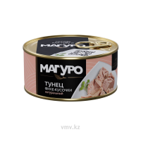 Тунец МАГУРО Натуральный Филе 170г ж/б Тунец МАГУРО Натуральный Филе 170г ж/б