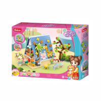 Конструктор ИГРАЙКА Sluban Розовая мечта 6+ 341 элемент