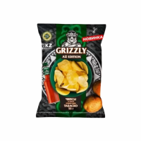 Чипсы GRIZZLY Со вкусом острого соуса Табаско 55г
